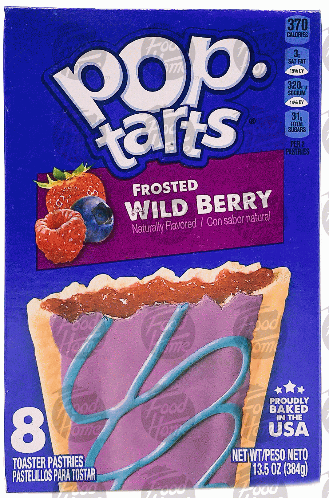 Pop tarts  frosted wild berry toaster pastries, box Full-Size Picture